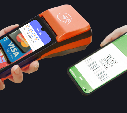 Scanning a QR code with CTA K10