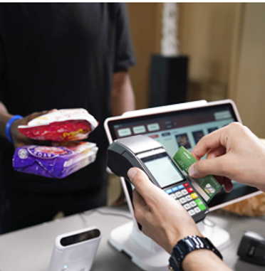B70 at a retail checkout