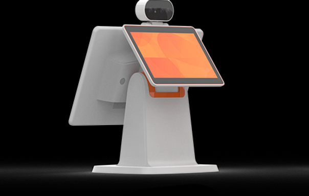 D6-M with a 10.1-inch customer display