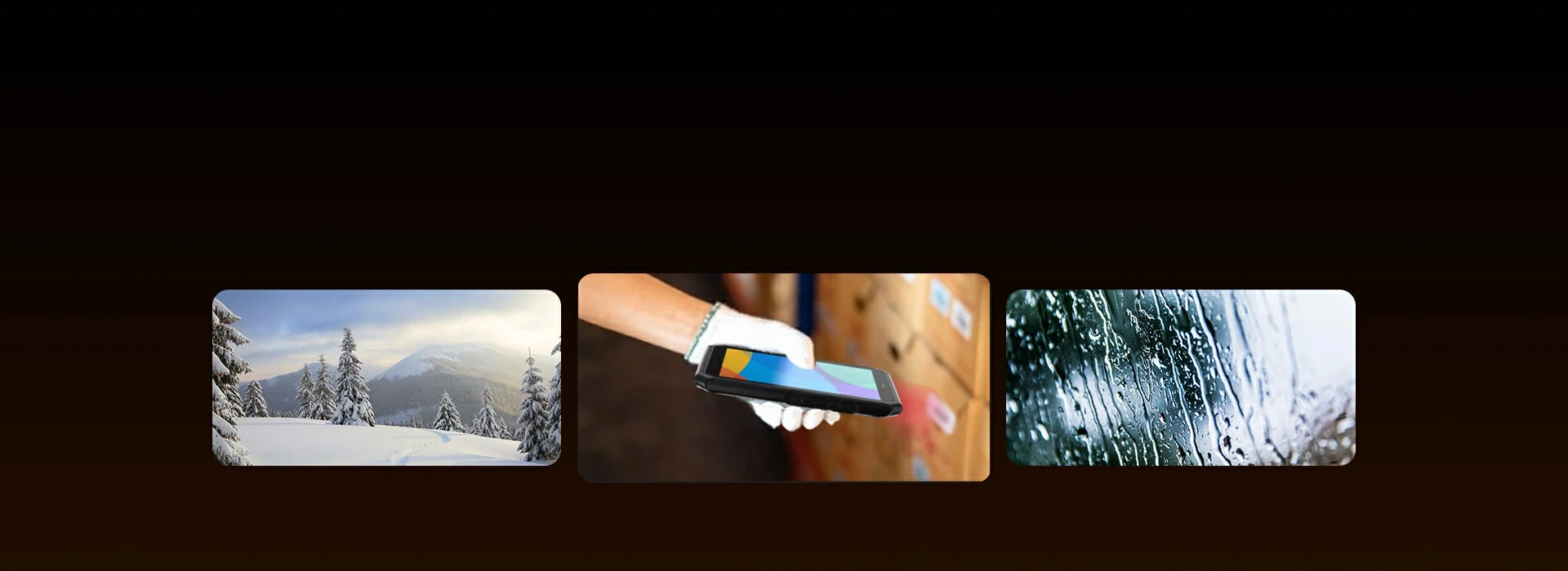 Cold, outdoor and wet working environments
