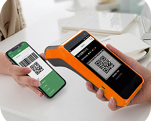 Scanning a QR code with K9