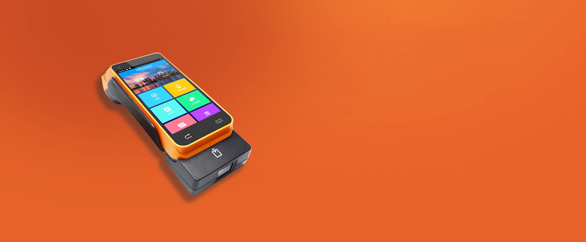 K9-B on an orange background