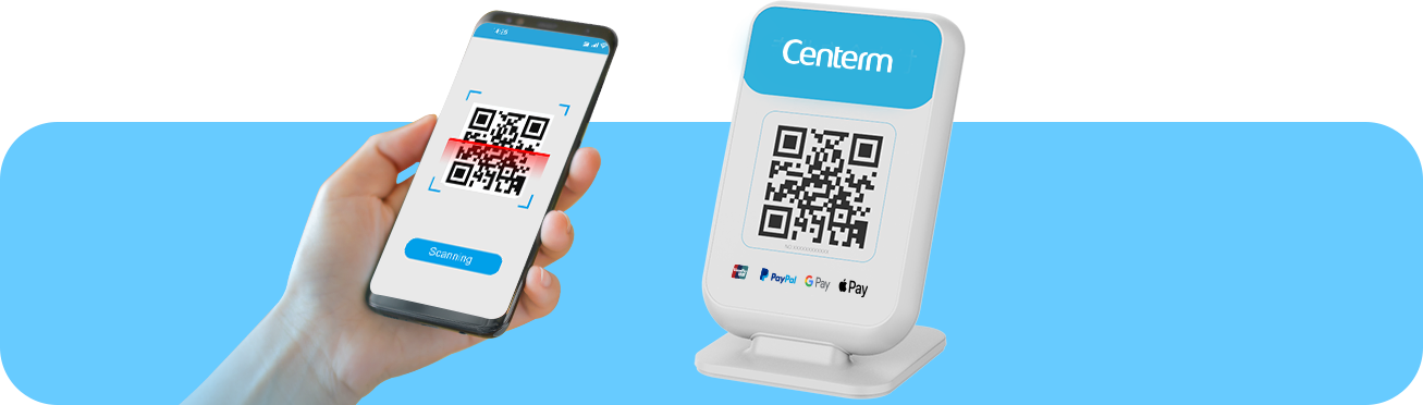 Paying with a phone at the S05